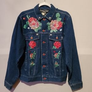 Vintage Expressions Denim Jacket Size S
